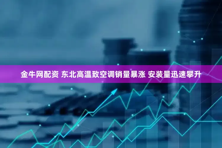 金牛网配资 东北高温致空调销量暴涨 安装量迅速攀升